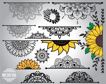 Download Half Mandala Art Etsy