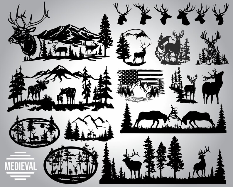 Download Mountains Svg File Nature Deer Svg File Camping Svg Deer Designs Deer Pack Svg Deer Svg Svg For Cricut Animals Svg Deer Clipart Clip Art Art Collectibles Delage Com Br