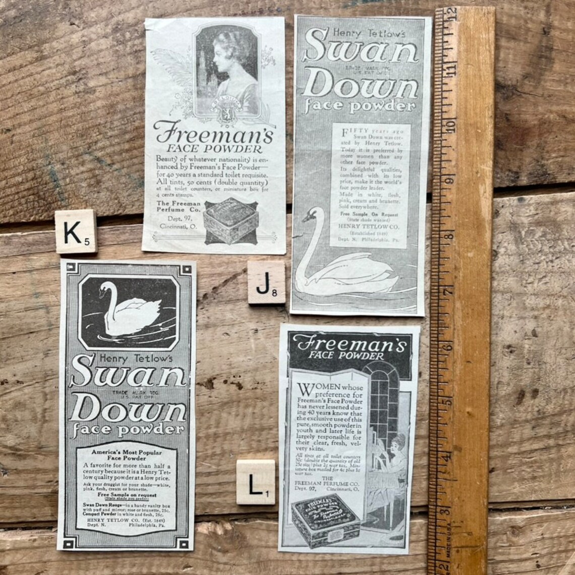 Advertisements, Powder Your Nose (c. 1910s) | Vintage Beauty, Cosmetics ...