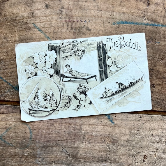 Victorian Trade Card, the Bedette (1882) | MB Church Co., Furniture | RJ Eaton, Undertaker | Antique Advertisement, Rare Ephemera - Etsy Victorian Trade Card, the Bedette (1882) | MB Church Co., Furniture | RJ Eaton, Undertaker | Antique Advertisement, Rare Ephemera - Etsy