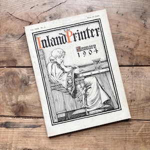 Inland Printer (Jan 1904) | St. Louis World's Fair | Printing, Design, Bookbinding Magazine | Letterpress, Photography | Antique, Vintage
