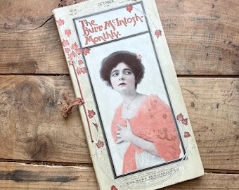 Burr McIntosh Magazine (Oct 1906) | San Francisco | Victorian, Antique | Fashion, Royals, Theater, Society Gossip, Art | New York Ephemera