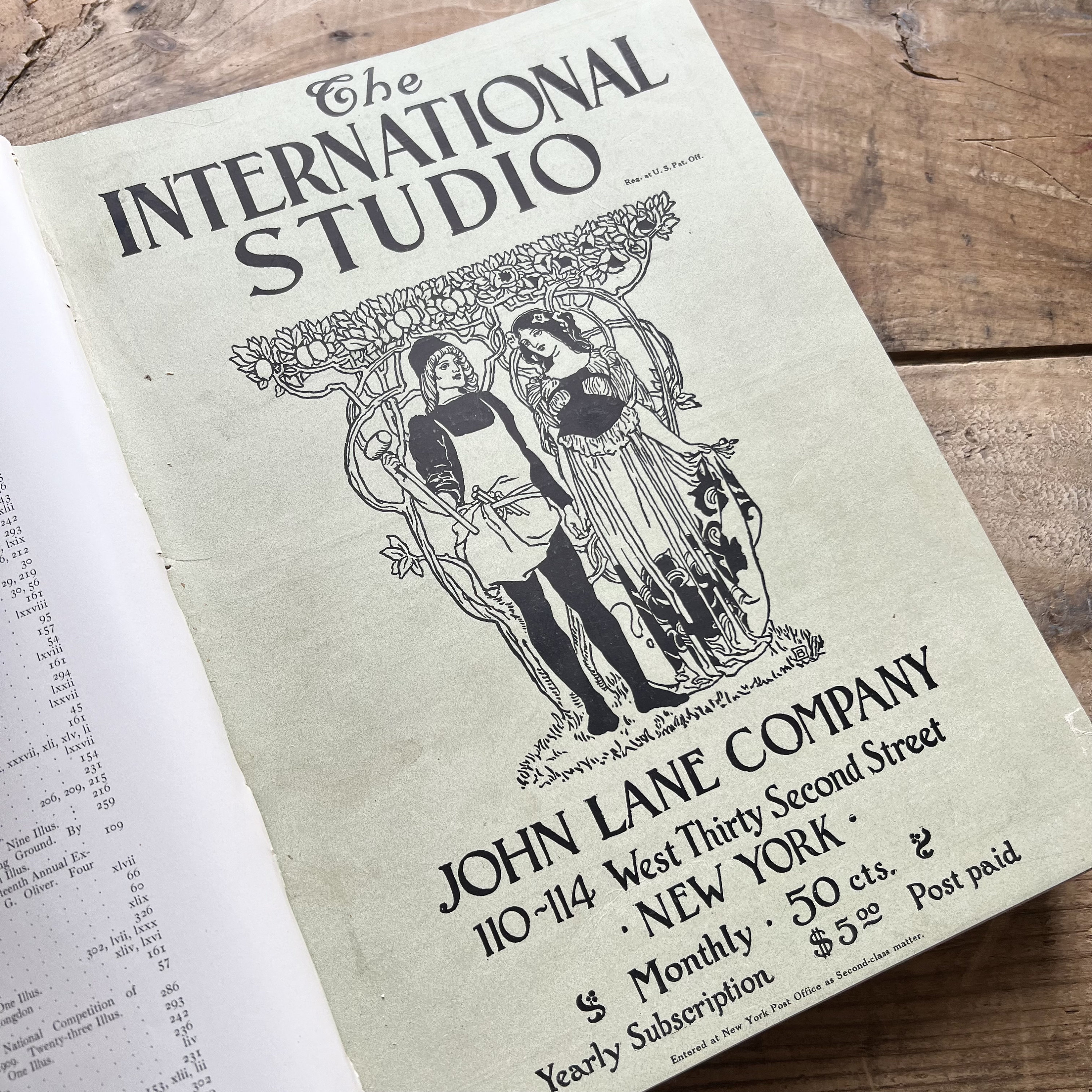 International Studio Magazine (1909) Illustrated. Fine & Applied Art Antique, Victorian Arts and Crafts, Art Nouveau Lithographs