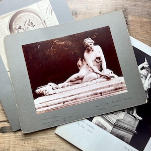 Mounted Photographs, Smith College Collection | Artwork, Artifacts, Statues | Vintage Museum, College Ephemera | Black & White, Sepia