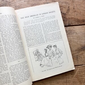 Rivista Munsey (aprile 1905) / Principessa rumena, Londra, Rockefeller, Marina degli Stati Uniti / Moda, Cultura, Teatro, Letteratura, Pubblicità / Vintage, Antico immagine 4