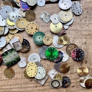 Vintage urtavlor, tio eller tjugo exemplar | Steampunk hantverksmaterial | Modehistoria, smycken | Antik skräpjournaling, hantverksmaterial bild 2