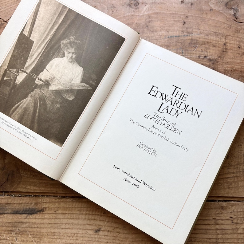 Edwardian Lady: Story of Edith Holden (1980) | Vintage Facsimile ...