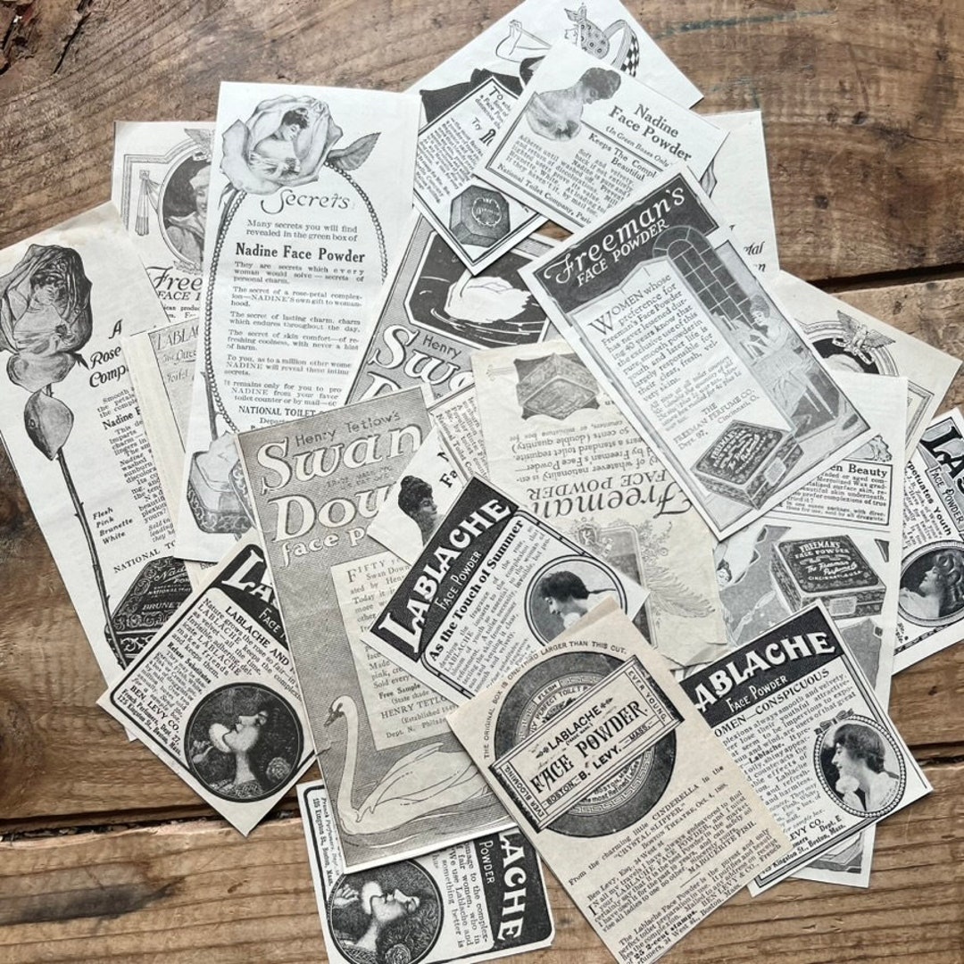 Advertisements, Powder Your Nose (c. 1910s) | Vintage Beauty, Cosmetics ...
