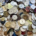 Vintage Watch Faces, Lot of Ten or Twenty | Steampunk Craft Supplies | Fashion History, Jewelry | Antique Junk Journaling, Crafting Supplies