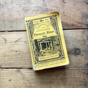 Britische Zeitschrift Photographic Almanac (1931) | Werbung, Artikel, Techniken, Formeln | Vintage, Art Deco, Antik | Kodak, Portraits