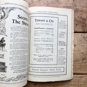 Rivista Munsey (aprile 1905) / Principessa rumena, Londra, Rockefeller, Marina degli Stati Uniti / Moda, Cultura, Teatro, Letteratura, Pubblicità / Vintage, Antico immagine 8