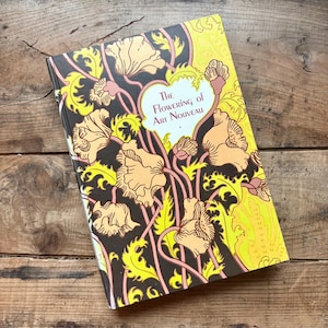 The Flowering of Art Nouveau (1966) | Rheims | Decor, Furniture, Art, Cemeteries, Architecture | Vintage Hardcover Coffee Table Book | Gift