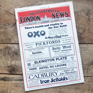 Illustrated London News (Feb 1928) | Lord Haig, Persia Archaeology, English Royals, Archaeology, Chippendale | Vintage Magazine, Advertising