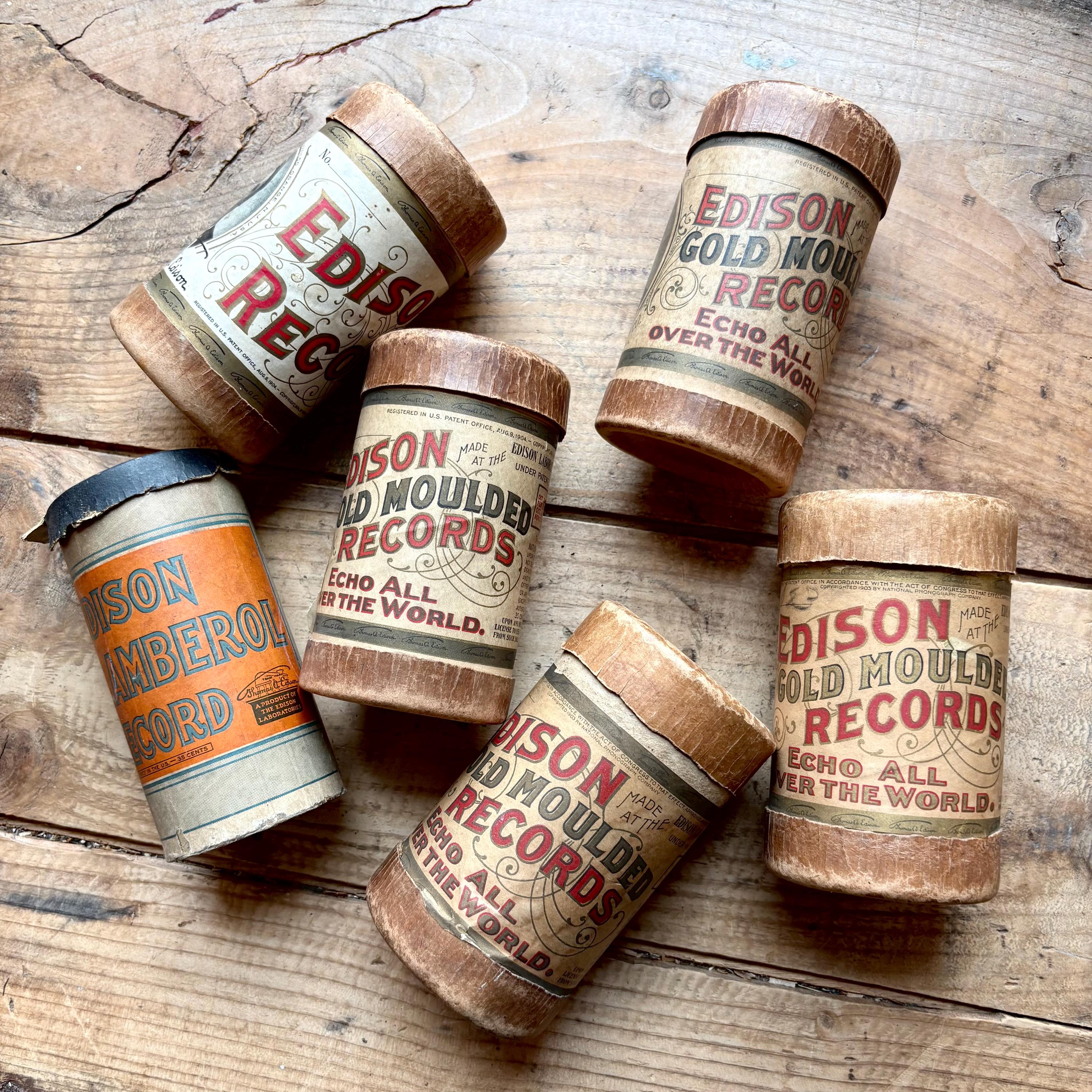 Phonograph Wax Cylinder - Etsy
