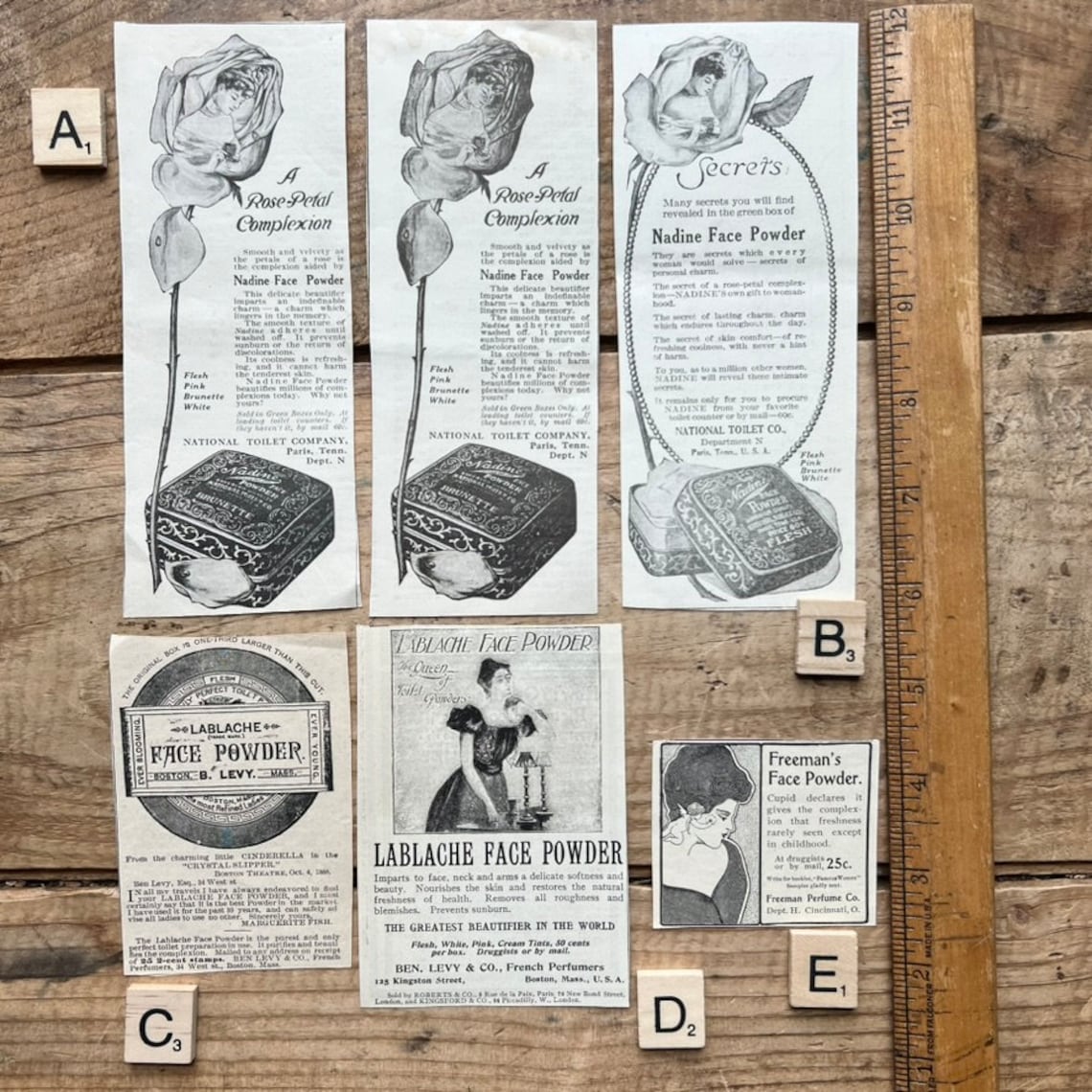 Advertisements, Powder Your Nose (c. 1910s) | Vintage Beauty, Cosmetics ...