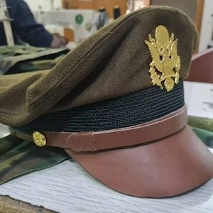 US Army Officer Crusher Hat Replica (1935-1945)