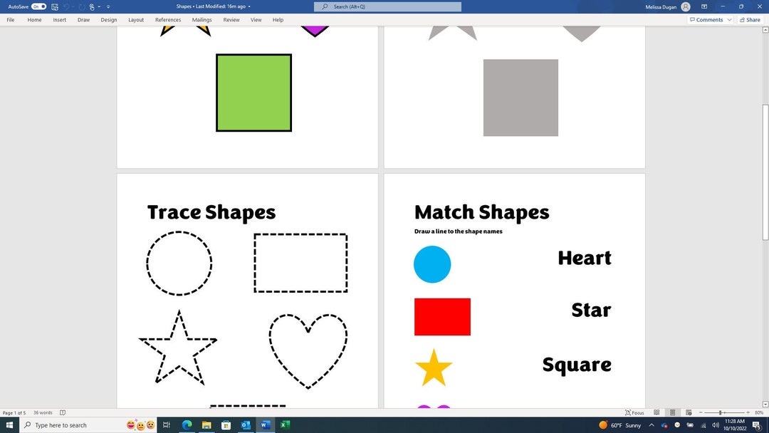 Shapes Bundle - Etsy