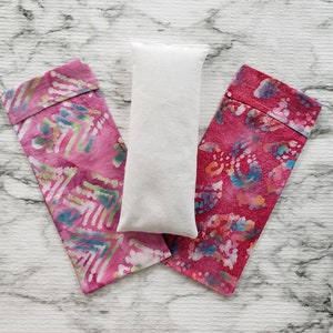 Eye Pillow with Covers, Eye Pillow Cover, Cotton Eye Pillow, Eye Pillow with Flaxseed, Eye Pillow with Lavender, Sleep Eye Pillow