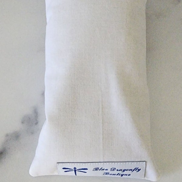 Refillable Eye Pillows, Refillable Yoga Eye Pillow, Washable Eye Pillow, Refillable Lavender Flaxseed Eye Pillow