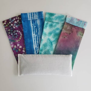 Eye Pillow Cover, Eye Pillow, Weighted Eye Pillow, Yoga Eye Pillow with Cover, Yoga Eye Pillow, Gift for Her, Hostess Gift