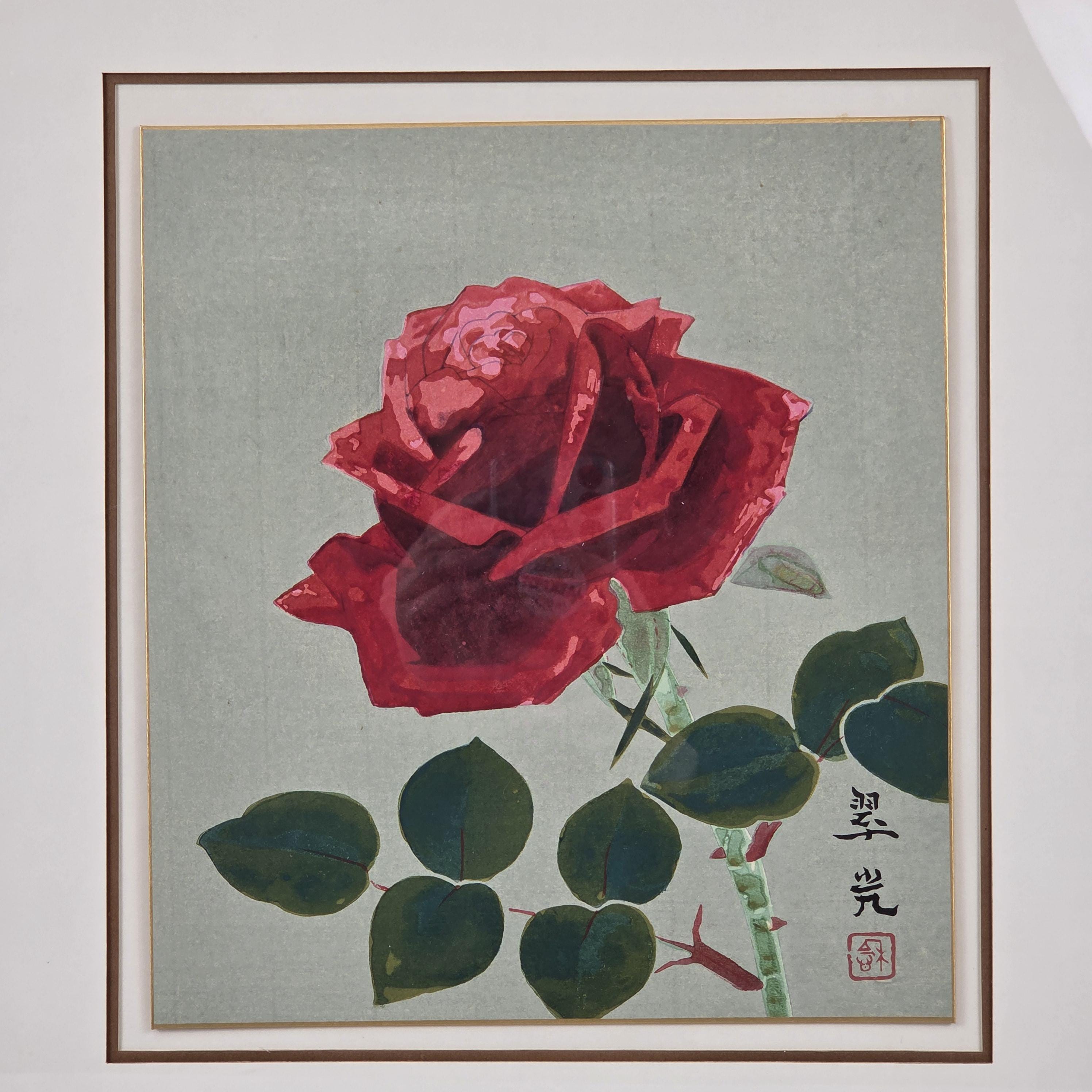 絵画 Ruby-red Flowers 絵画 Ruby-red Flowers 絵画 Ruby-red Flowers Red Flower – Real