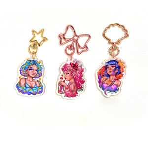 Cute Kawaii Girl’s Keychain