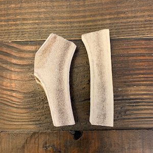 2 Pack Split Elk Antler Dog Chew | Antler Chew | Deer Antler Dog Chew | Shed Antler Chew | Organic Dog Chews | Premium Antler Dog Treats