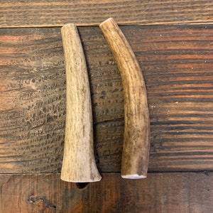 2 Pack Whole Elk Antler Dog Chew | Antler Chew | Deer Antler Dog Chew | Shed Antler Chew | Organic Dog Chews | Premium Antler Dog Treats