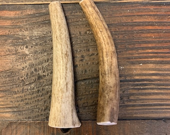 2 Pack Whole Elk Antler Dog Chew | Long Lasting Organic Treat