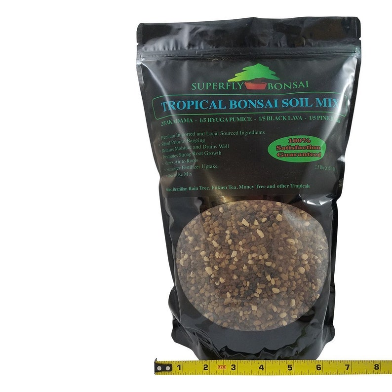 Tropical Bonsai Soil Mix Premium Blend Etsy