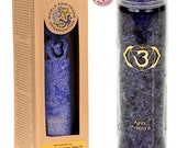 Aromatic Candle 6th Chakra 100 hours. Glass Jar