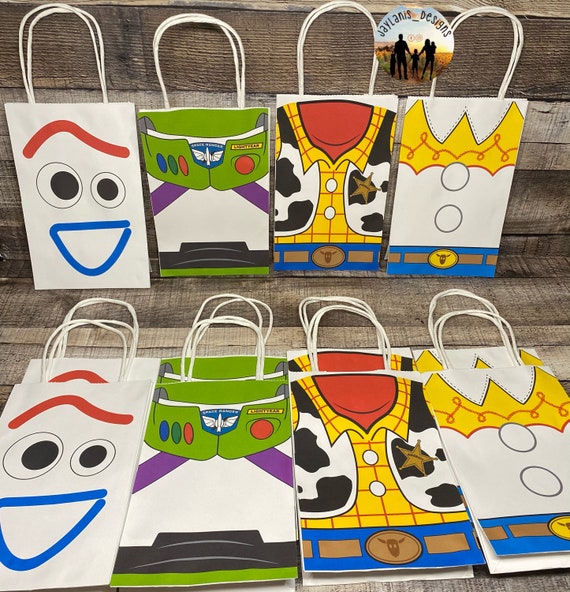 Toy Story Goodie Bags favor Bags Toy Story/toy Story 2/toy Etsy