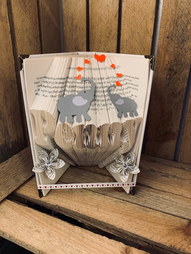 Folded Book Art Name