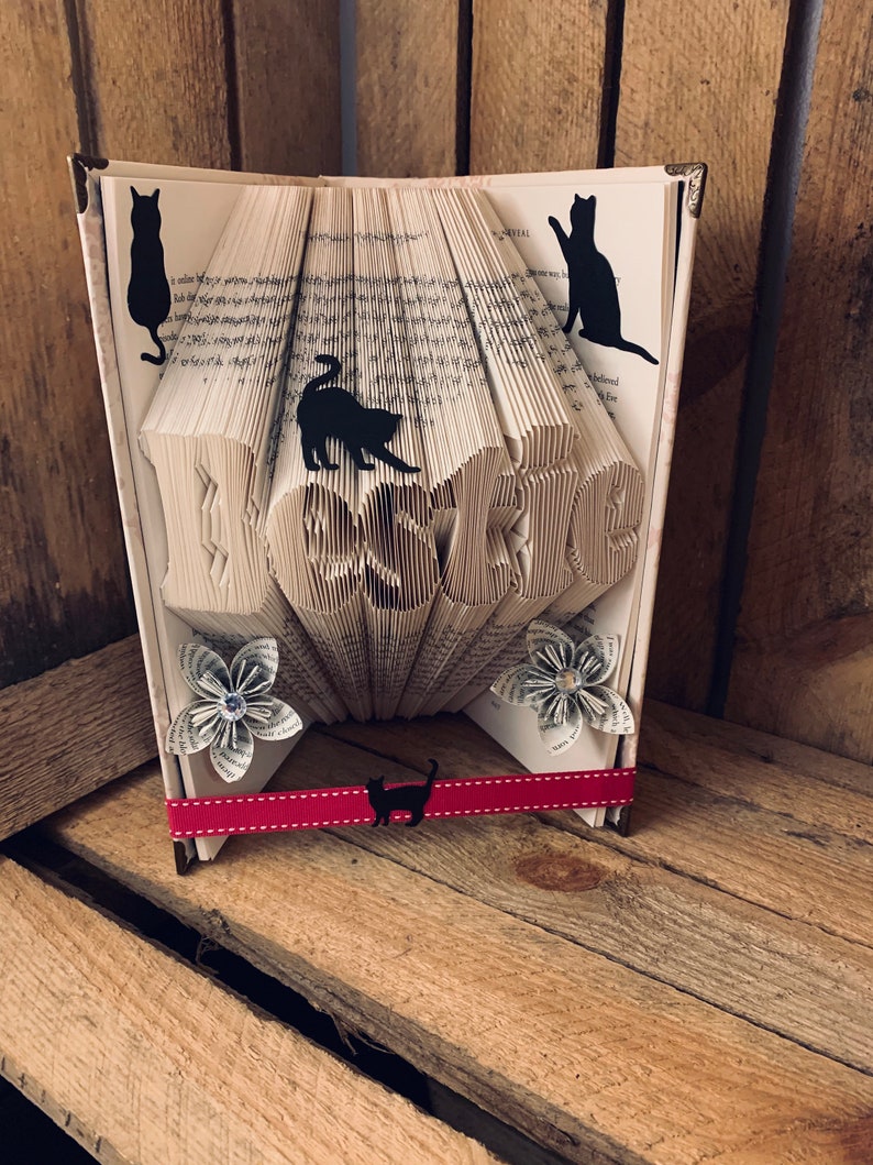 Folded Book Art Name