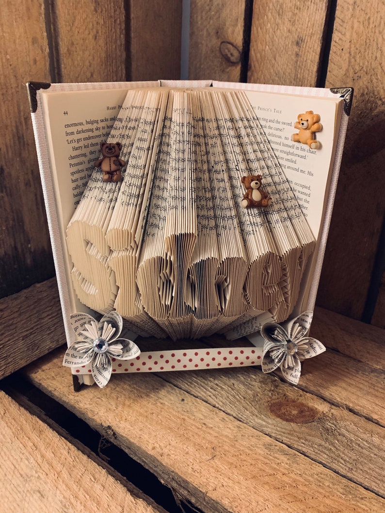 Folded Book Art Name