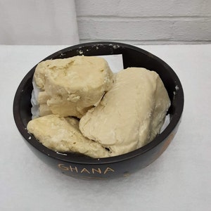 Shea Butter Unrefined Natural 100% Grade A  - PURE ,RAW Shea Butter -  Fresh from GHANA, 100g-2KG