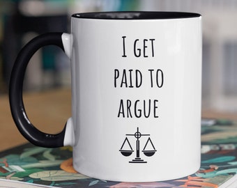 Funny Lawyer Mug – Law School Graduation Gift