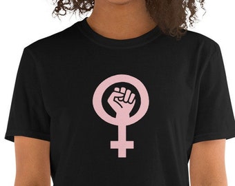 Feminist Symbol T-Shirt: Women's Empowerment Fist