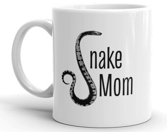 Snake Mom Mug: Reptile Lover Gift