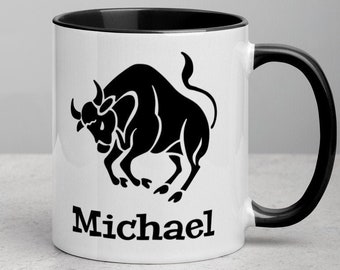 Personalized Taurus Zodiac Mug: Custom Astrology Gift