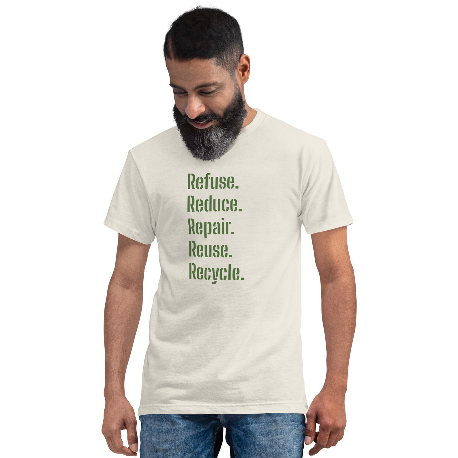 Refuse Reduce Repair Reuse Recycle T-shirt Zero Waste Values T-shirt ...