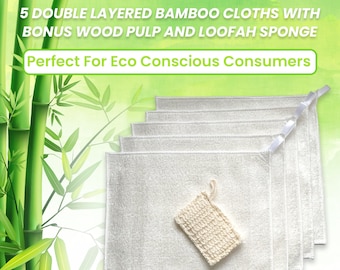 Bamboo kitchen towels, dish cloths