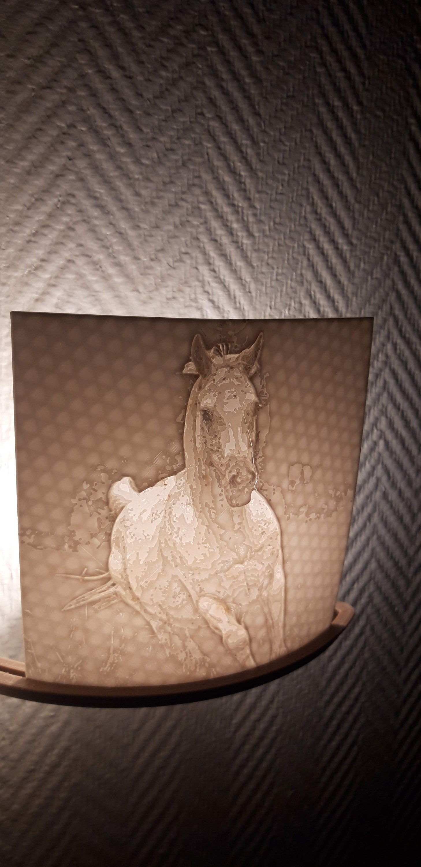 Applique Mural Lithophanie Personnalisés