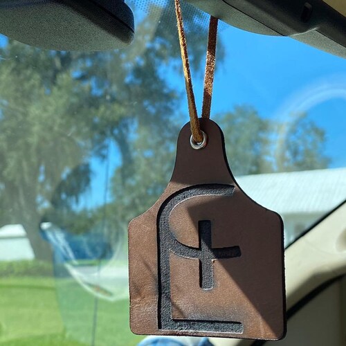 Antler Air Flair Leather Car Air Freshener Etsy