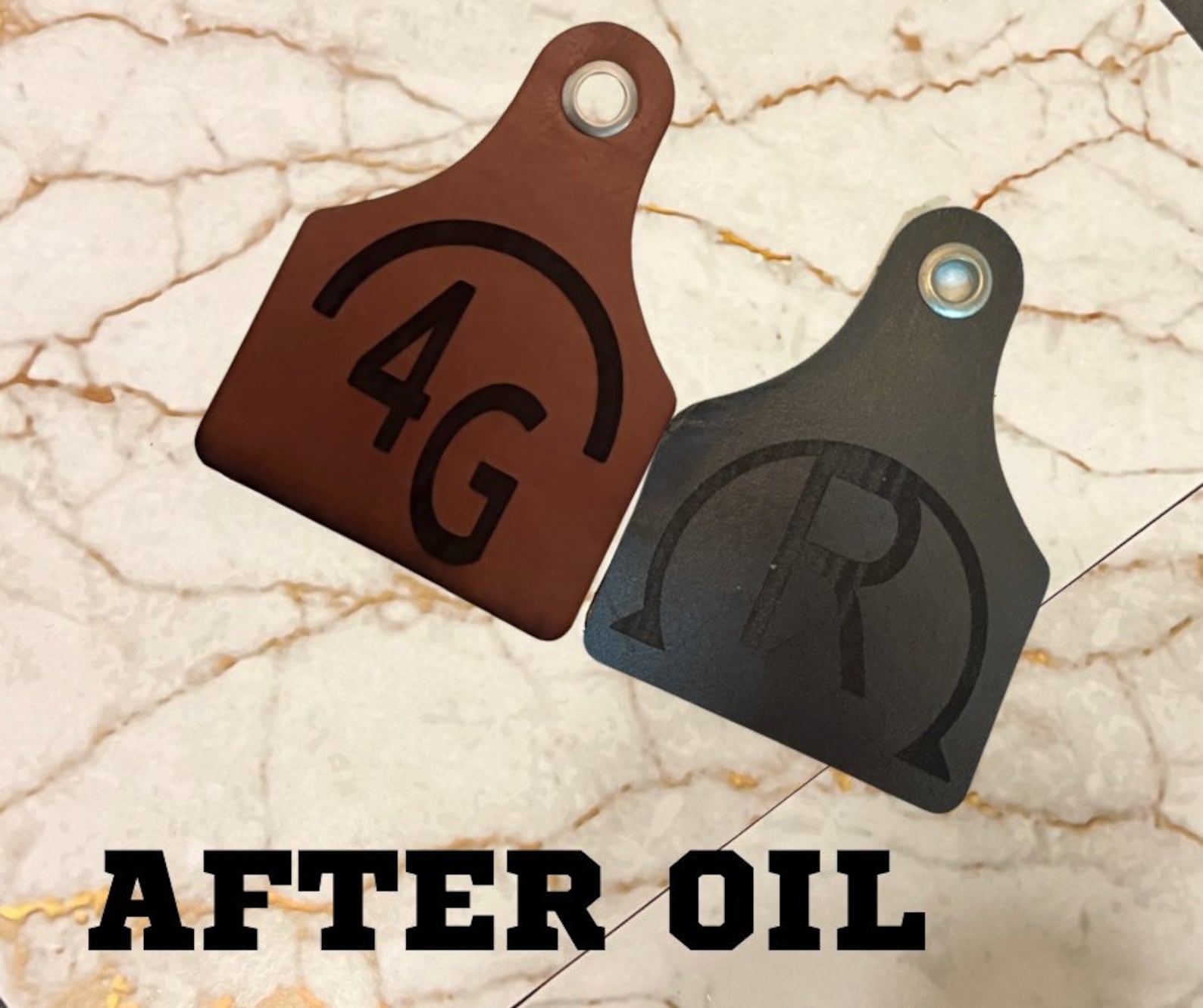 Leather Car Freshener Etsy
