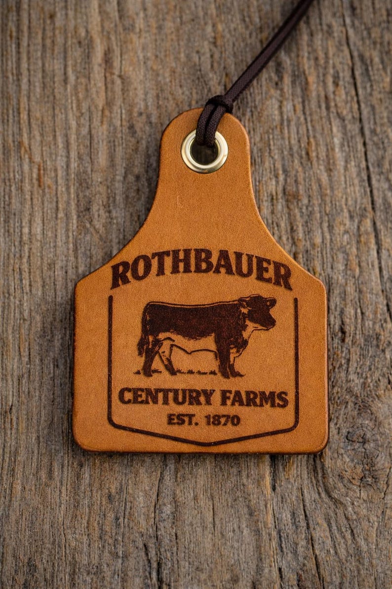 Custom Leather Freshener Personalized | Gift for Him | Air Freshener with Logo | Car Accessory Bild 6