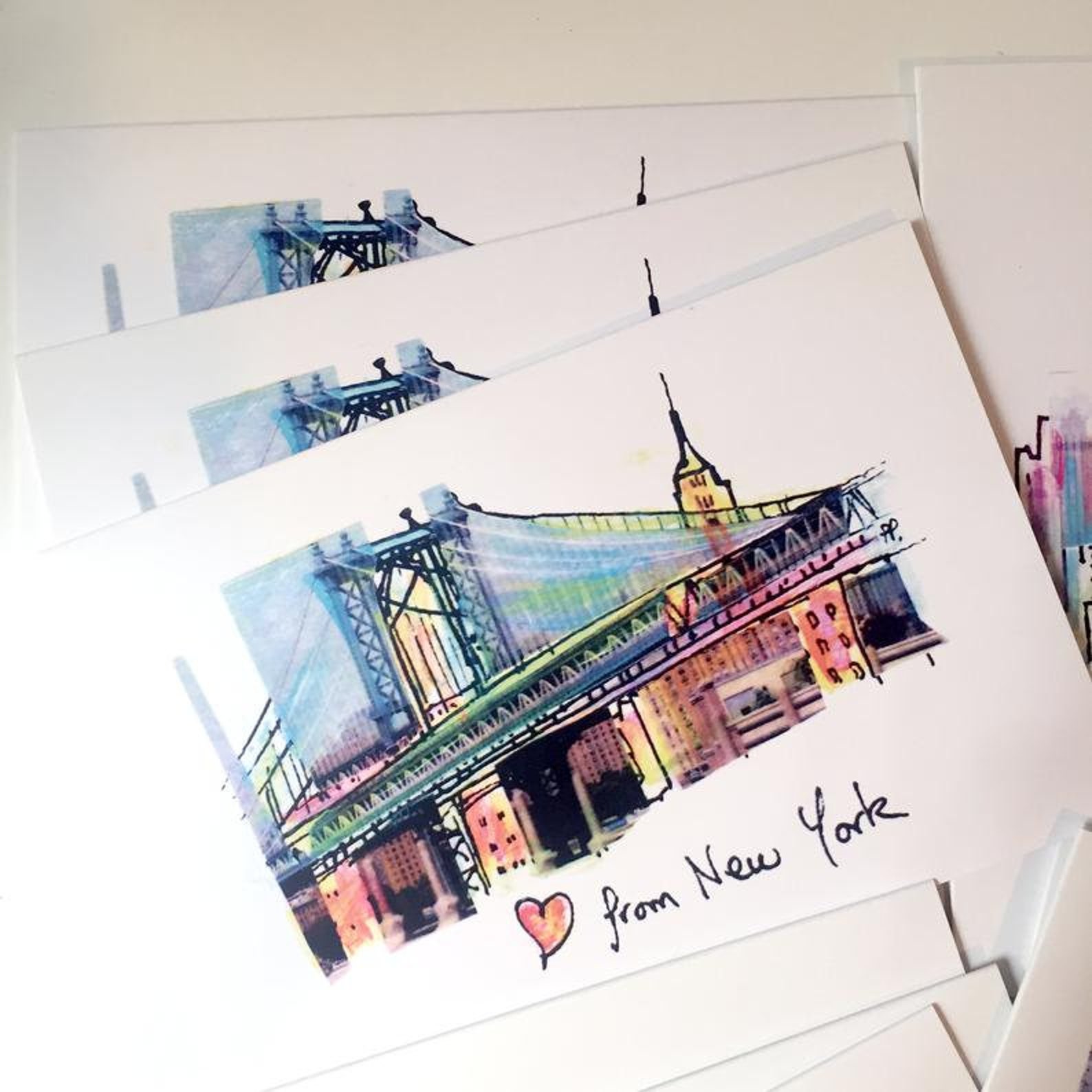 Biglietti d'auguri di New York Amore da New York Etsy