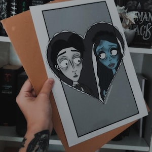 Corpse Bride A4 Print