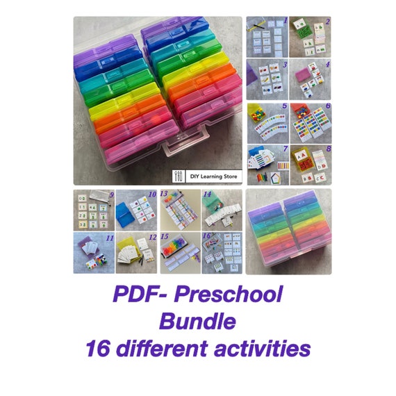 PDF Preschool Bundle-instant Download - Etsy