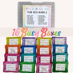 16 Activities- Preschool Bundle #3 -  for Toddlers, Early Preschool, Homeschool, or Special Education Students